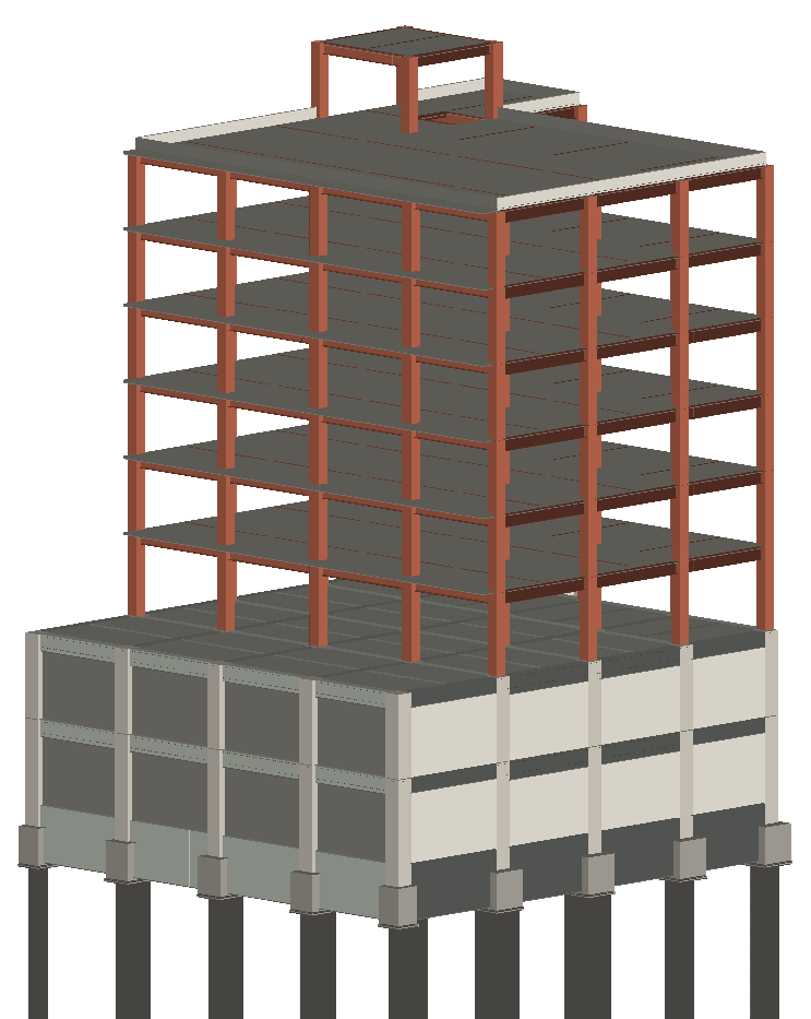 構造BIMモデル（躯体）
